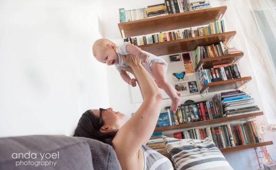צילום תינוקות בבית - אנדה יואל